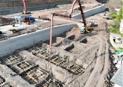 總投資4億元！食品產(chǎn)業(yè)園配套基礎(chǔ)設(shè)施項(xiàng)目施工現(xiàn)場