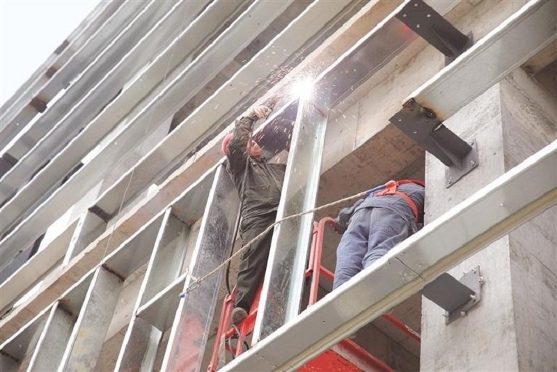 　　項目現(xiàn)場施工忙。 貴州日報天眼新聞記者 楊曦 攝